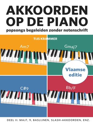 cover image of Akkoorden op de piano, deel 2, Vlaamse editie
